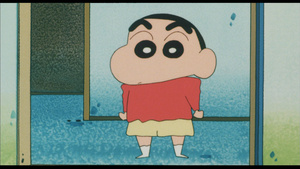 Shin Chan en busca de las bolas perdidas